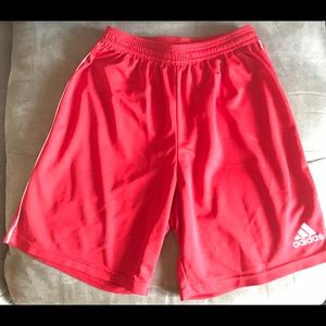 Adidas shorts.